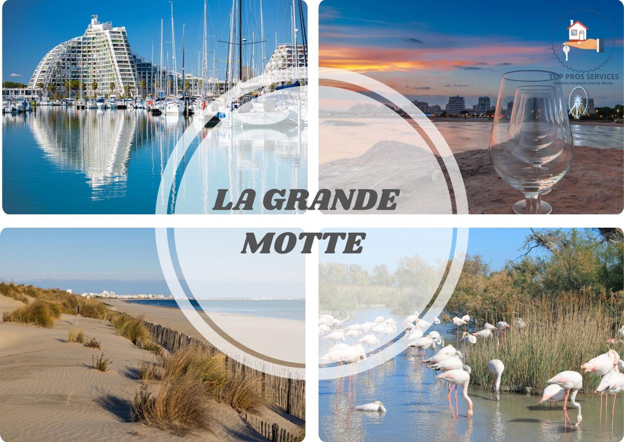 Le Farniente - Belle Terrasse Wifi Parking A 5 Min Des Plages - Top Pros Servicesconciergerie La Grande Motte Luaran gambar